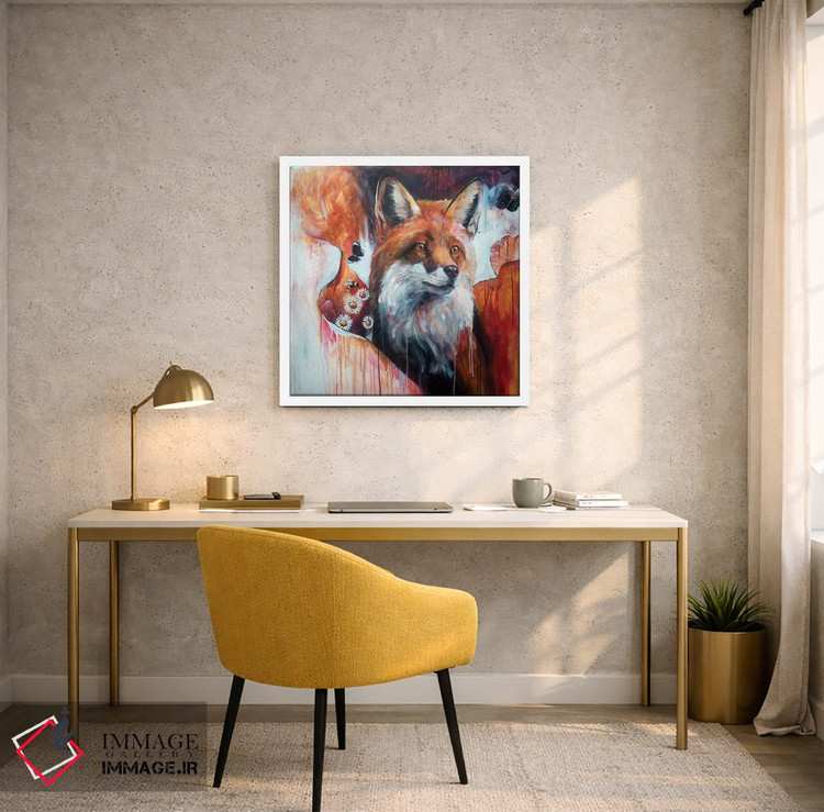 تابلو دکوراتیو کشف اثر لیزا وایت هاوس - D5W