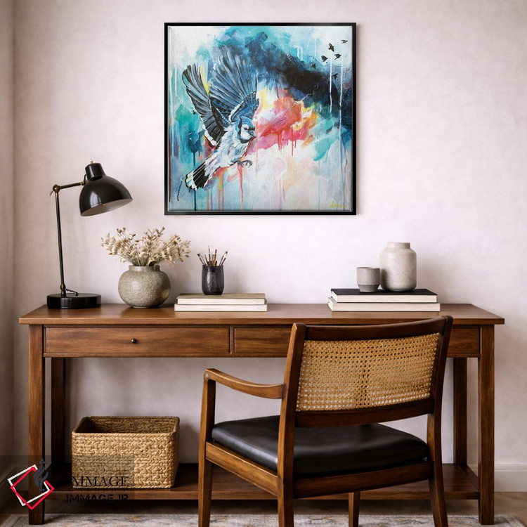 تابلو دکوراتیو ارتفاعات جدید اثر لیزا وایت هاوس - D6B