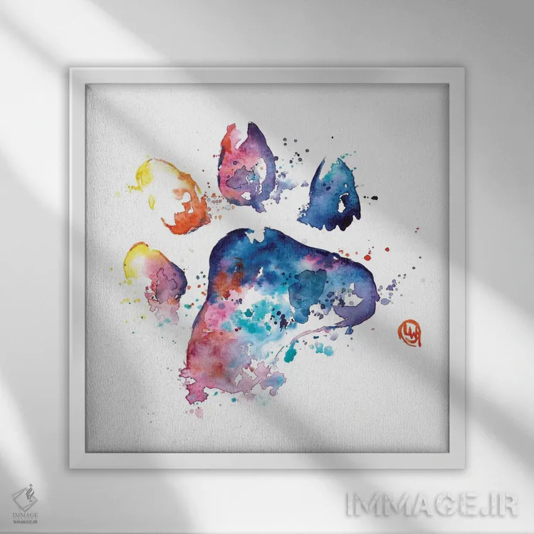 تابلو دکوراتیو یک پنجه به یادماندنی اثر لیزا وایت هاوس - نمای قابدار سفید