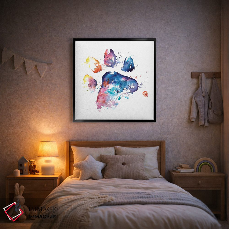 تابلو دکوراتیو یک پنجه به یادماندنی اثر لیزا وایت هاوس - D2B