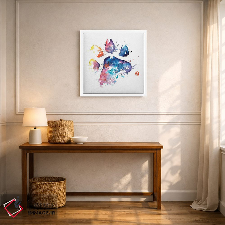 تابلو دکوراتیو یک پنجه به یادماندنی اثر لیزا وایت هاوس - D6W