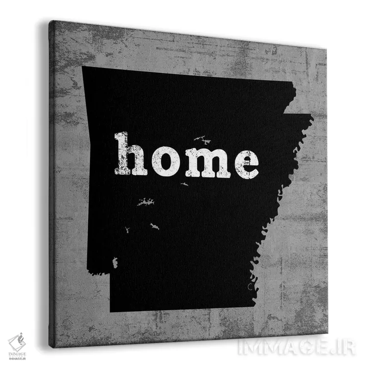 تابلو دکوراتیو آرکانزاس اثر لوک ویلسون - نمای پرسپکتیو محصول