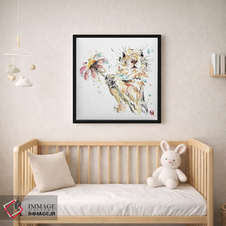 تابلو دکوراتیو پیت علفزار اثر لیزا وایت هاوس - D1B