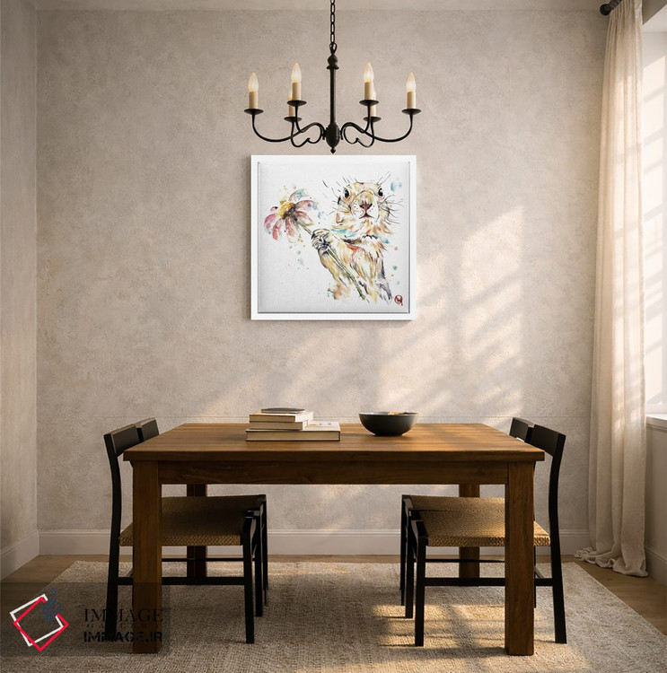 تابلو دکوراتیو پیت علفزار اثر لیزا وایت هاوس - D4W