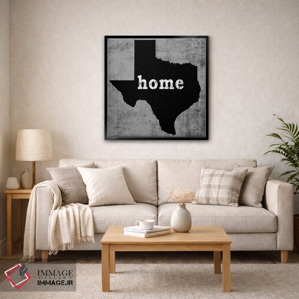 تابلو دکوراتیو تگزاس اثر لوک ویلسون - D4B