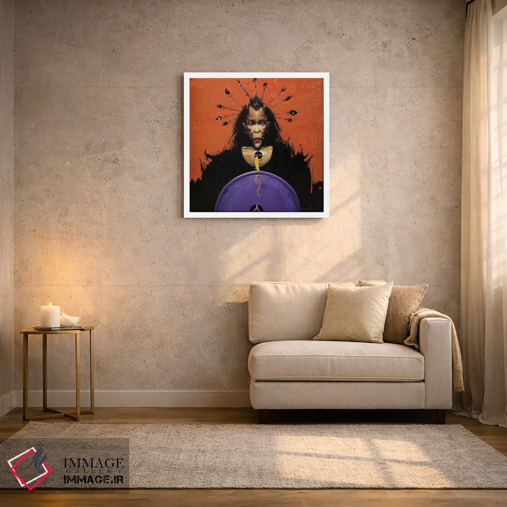 تابلو دکوراتیو سازنده زمستان اثر لاورنس لی - D2W