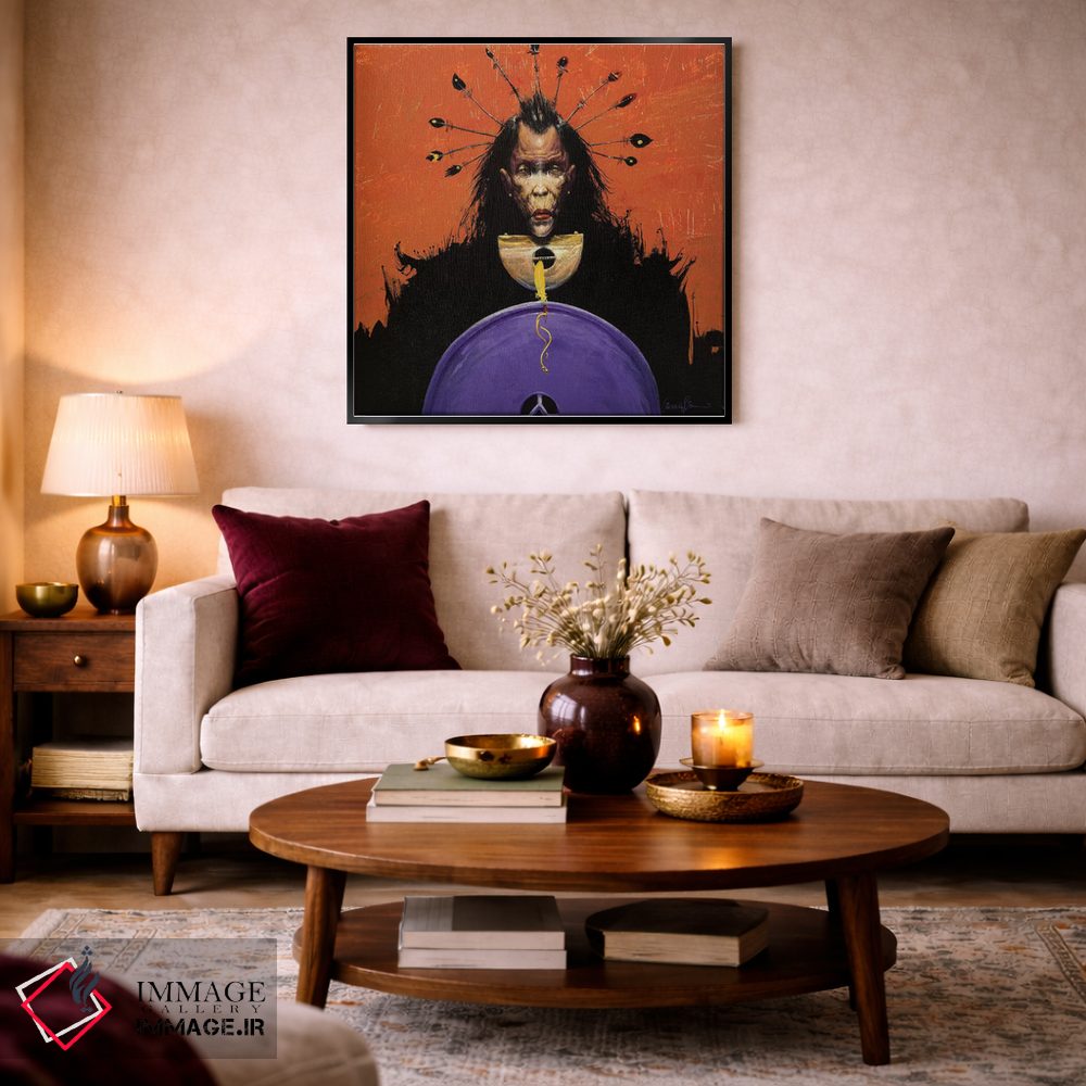 تابلو دکوراتیو سازنده زمستان اثر لاورنس لی - D4B