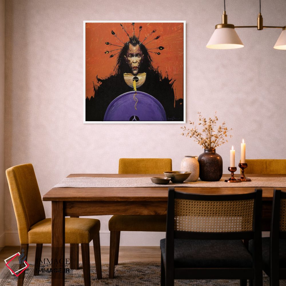 تابلو دکوراتیو سازنده زمستان اثر لاورنس لی - D5W