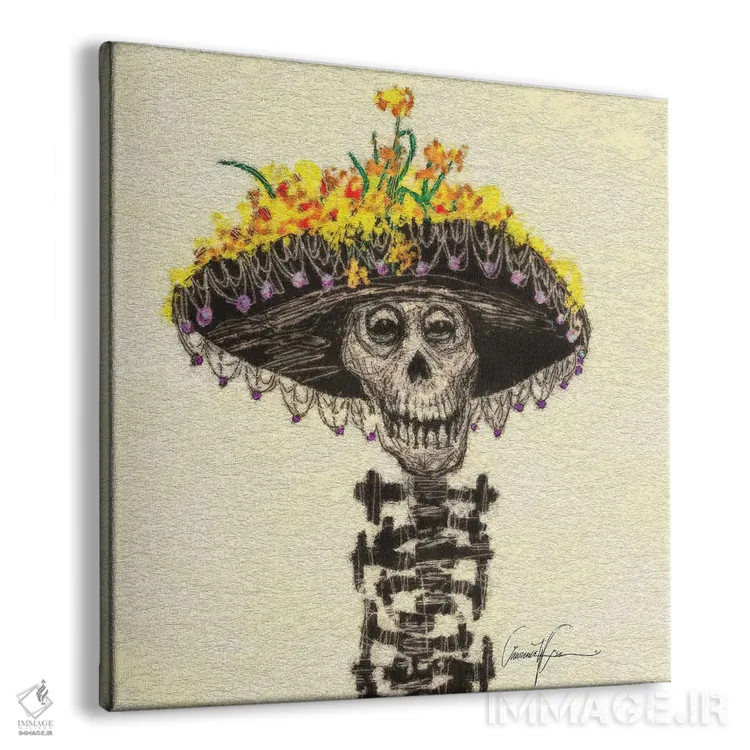 تابلو دکوراتیو کاترینا ایکس اثر لاورنس لی - نمای پرسپکتیو محصول