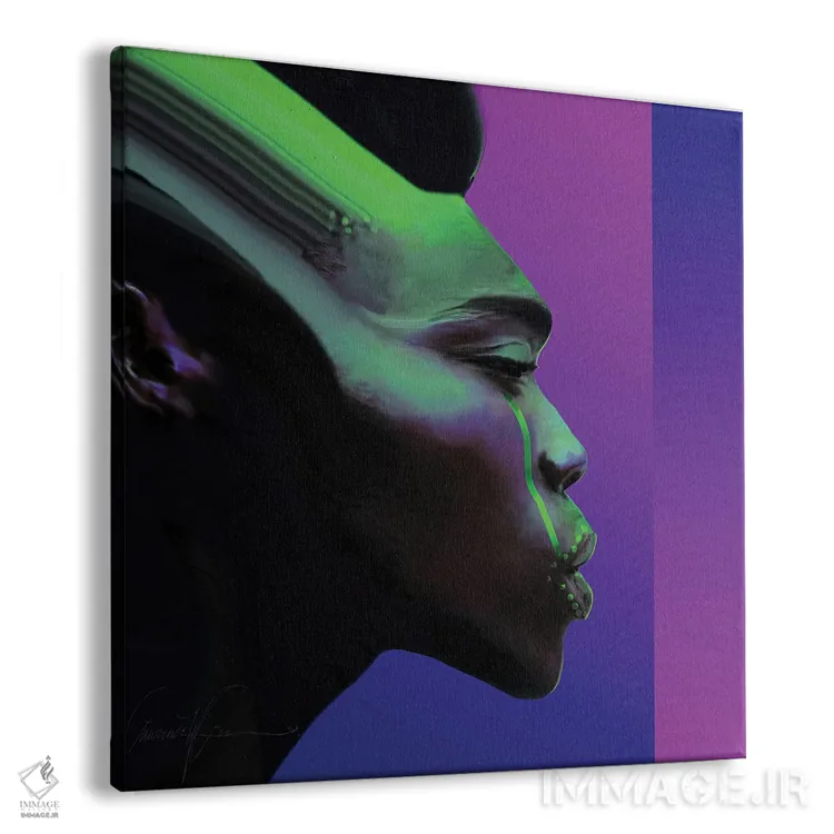 تابلو دکوراتیو شامان جوان اثر لاورنس لی - نمای پرسپکتیو محصول