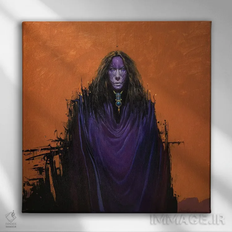 تابلو دکوراتیو فراخوان رویا اثر لاورنس لی - نمای روبهرو روی دیوار