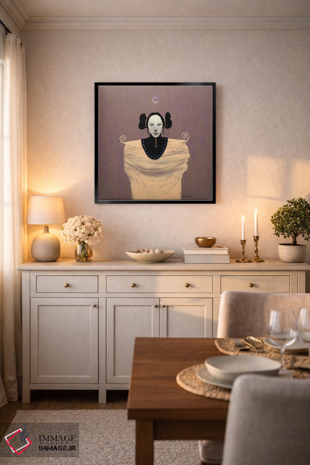 تابلو دکوراتیو سخنگوی ارواح اثر لاورنس لی - D5B