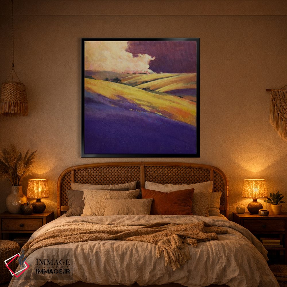 تابلو انتزاعی دوشنبه متغیر اثر لاورنس لی - D1B