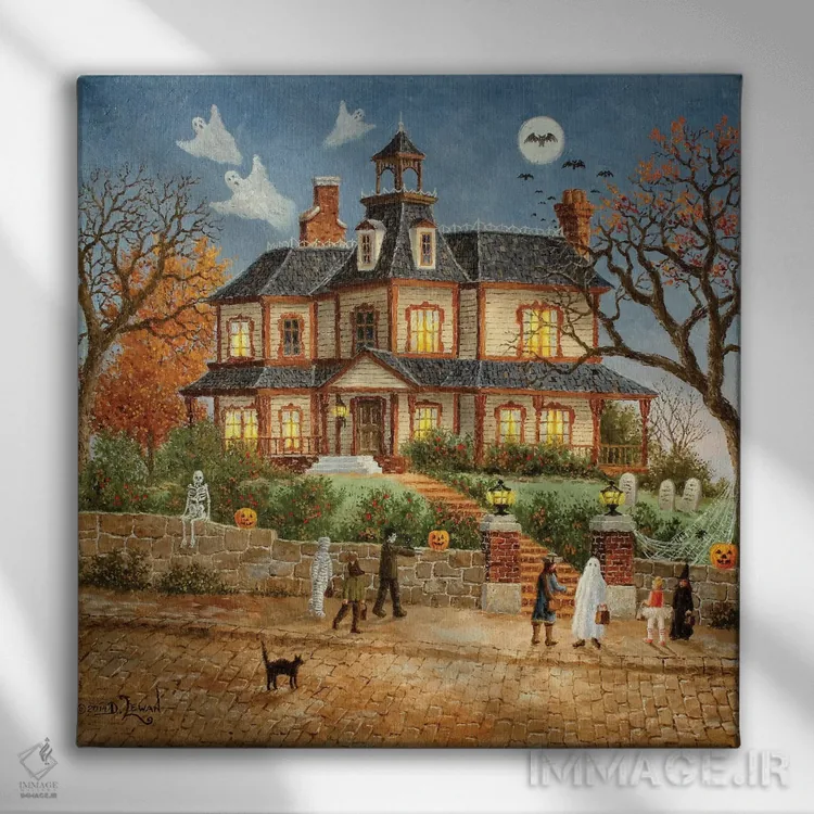 تابلو دکوراتیو تو اول برو اثر دنیس لوان - نمای روبهرو روی دیوار