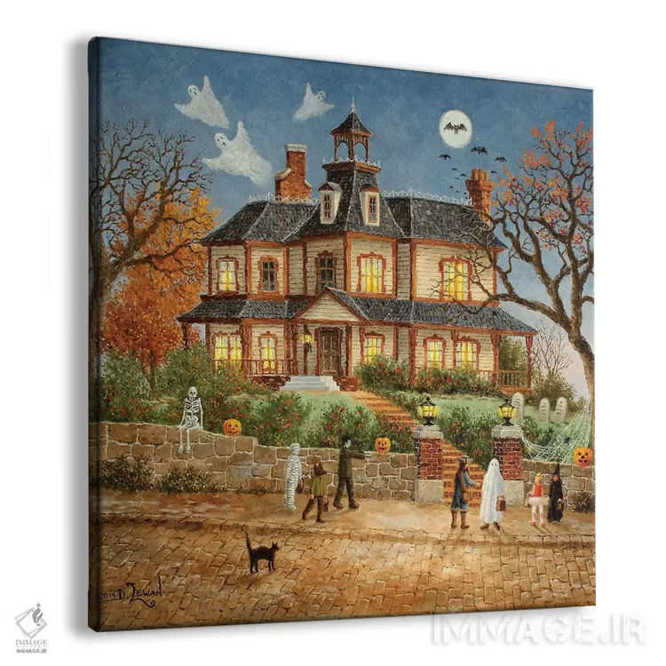 تابلو دکوراتیو تو اول برو اثر دنیس لوان - نمای پرسپکتیو محصول