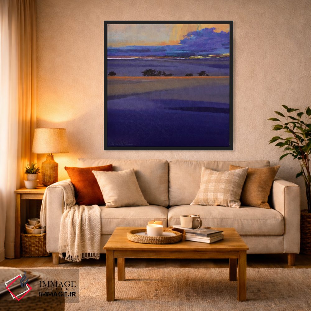 تابلو دکوراتیو رویاپردازی آرام اثر لاورنس لی - D3B