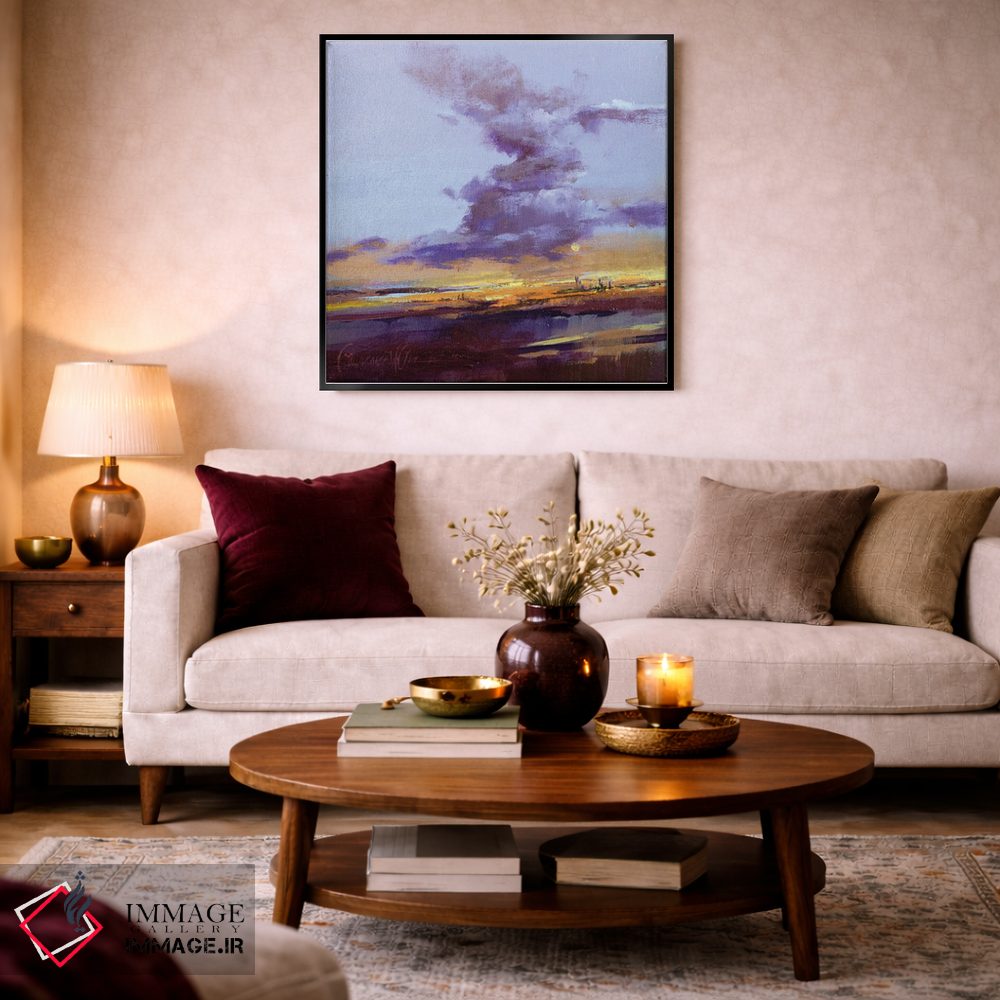 تابلو دکوراتیو طلوع آفتاب در سونویتا اثر لاورنس لی - D2B