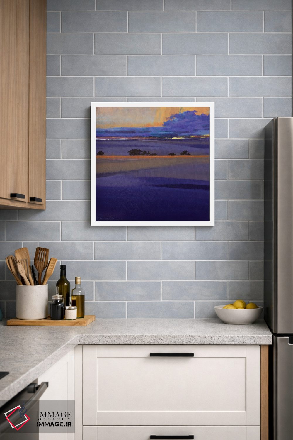 تابلو دکوراتیو رویاپردازی آرام اثر لاورنس لی - D2W