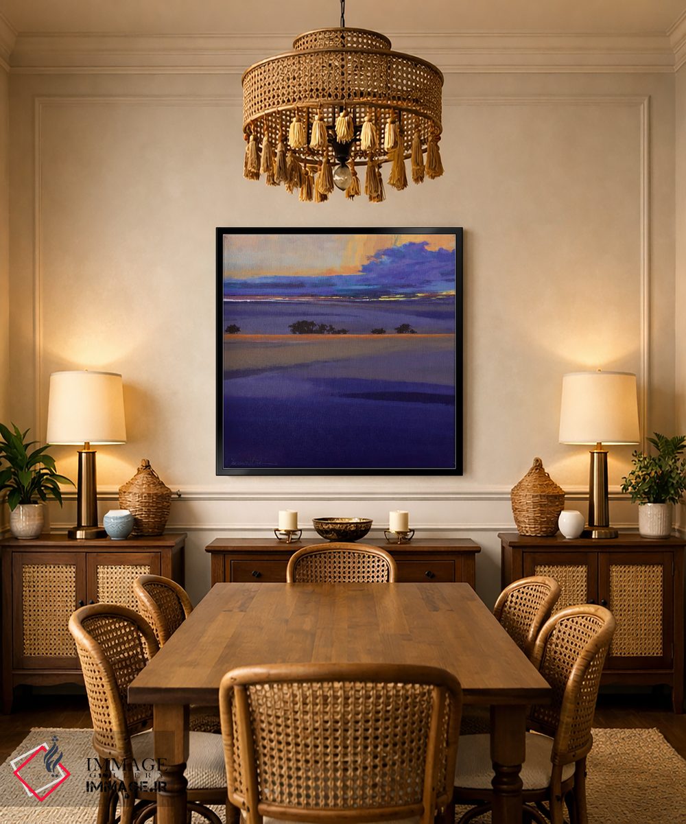 تابلو دکوراتیو رویاپردازی آرام اثر لاورنس لی - D4B