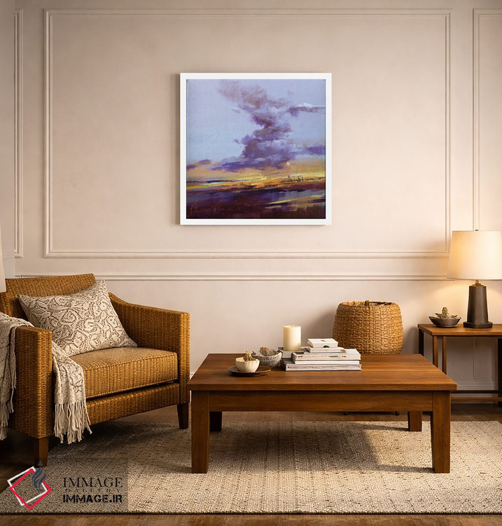 تابلو دکوراتیو طلوع آفتاب در سونویتا اثر لاورنس لی - D3W