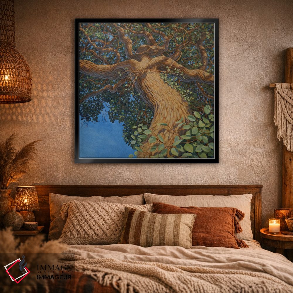 تابلو دکوراتیو درخت مادر اثر چارلز لین براگ - D1B