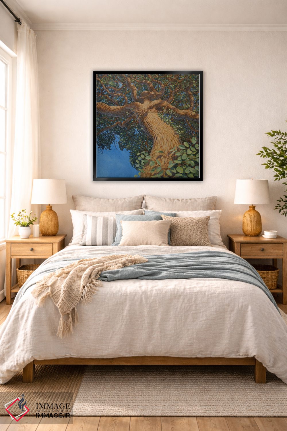 تابلو دکوراتیو درخت مادر اثر چارلز لین براگ - D6B