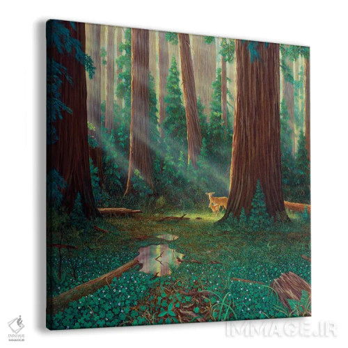 تابلو دکوراتیو آخرین مقاومت اثر چارلز لین براگ - نمای پرسپکتیو محصول