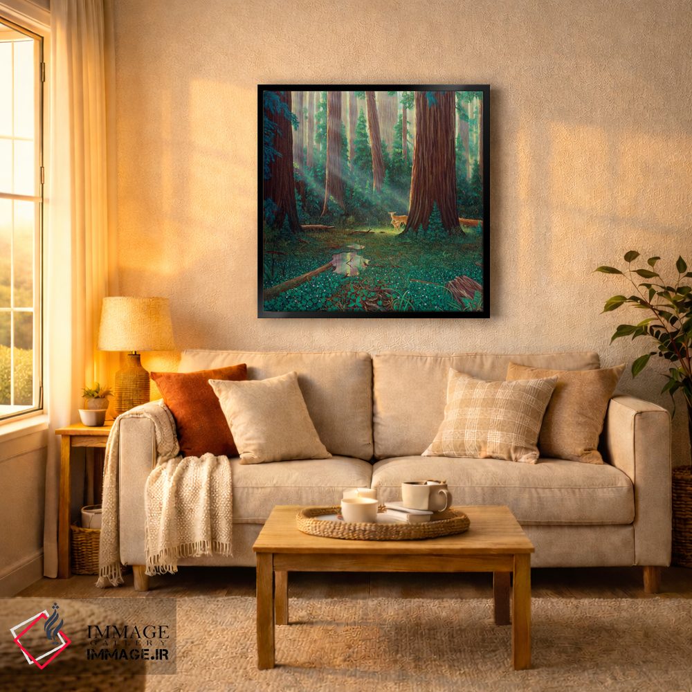 تابلو دکوراتیو آخرین مقاومت اثر چارلز لین براگ - D6B