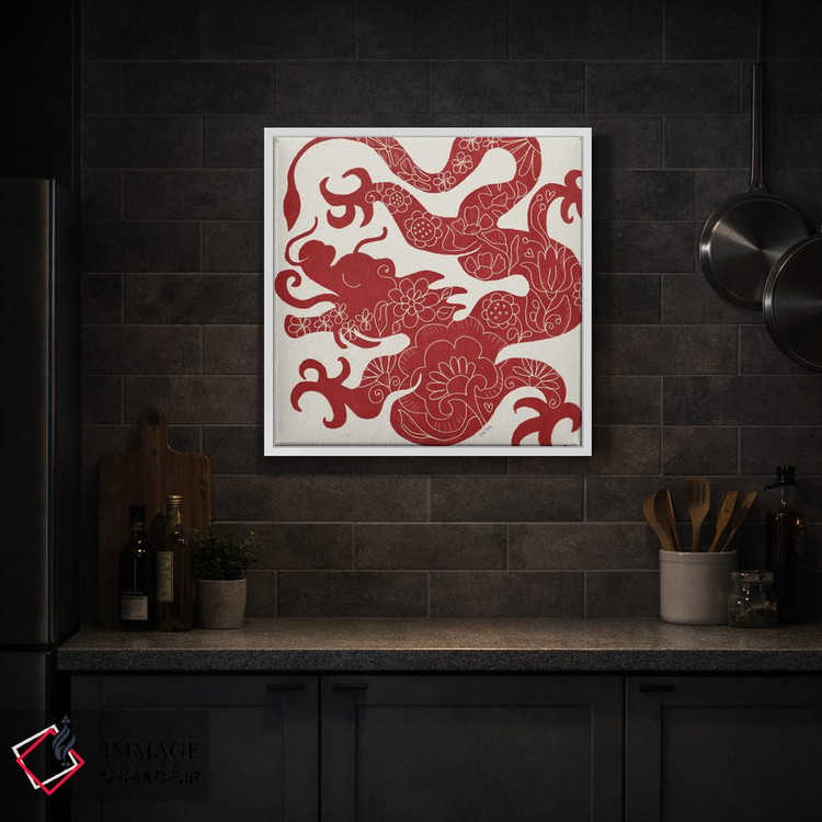 تابلو دکوراتیو سال اژدها اثر لیا یورک - D2W