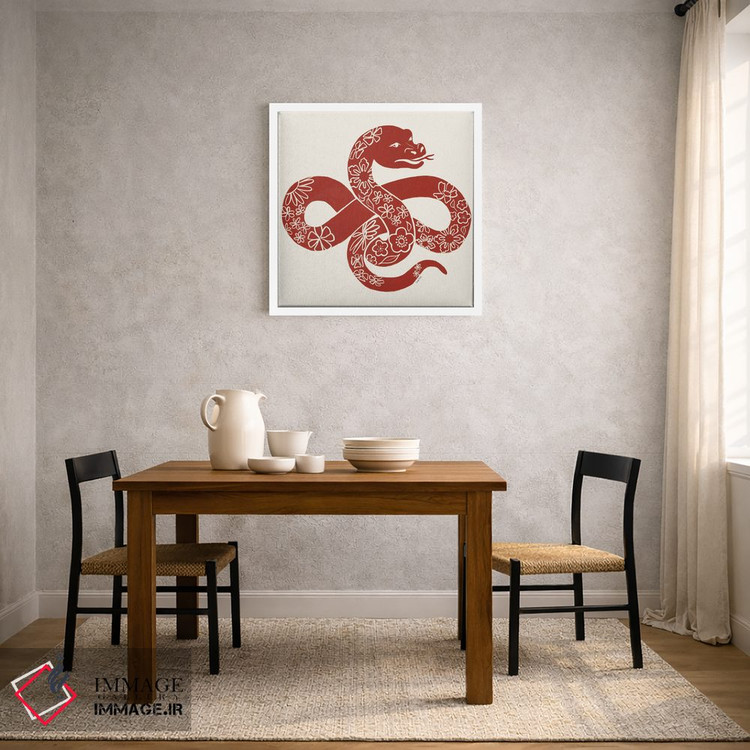 تابلو دکوراتیو سال مار اثر لیا یورک - D1W