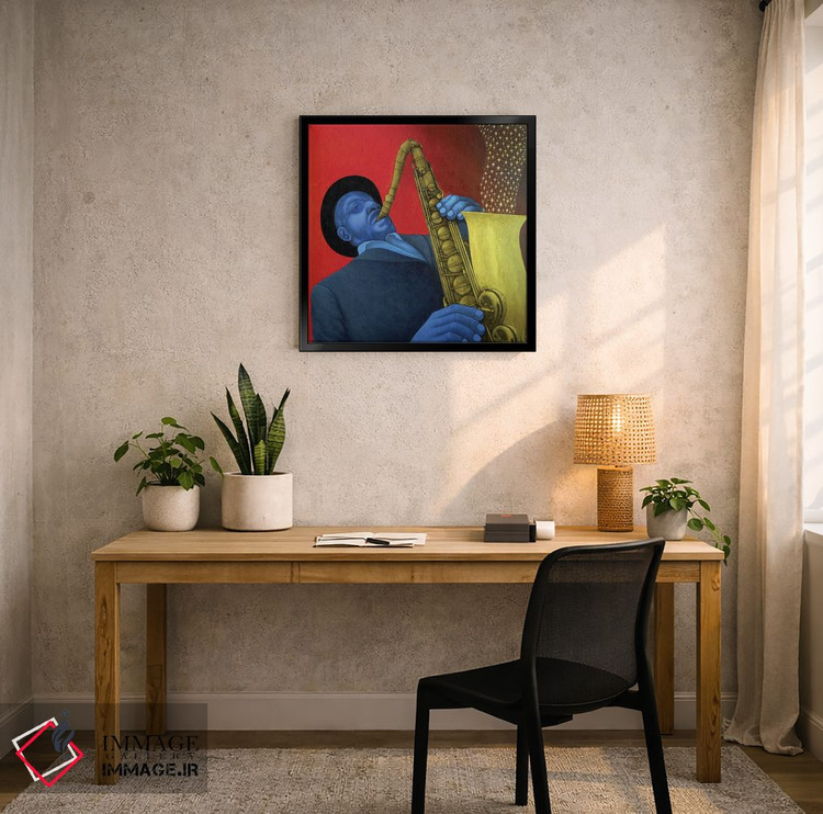 تابلو کلاسیک بن وبستر اثر لری اسمارت - D5B