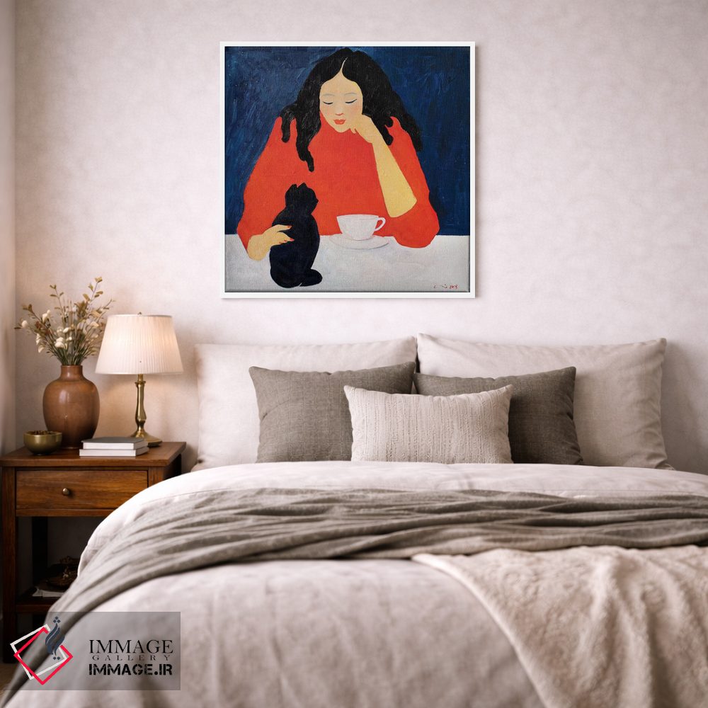 تابلو دکوراتیو صبح یکشنبه من اثر لی ژو - D2W