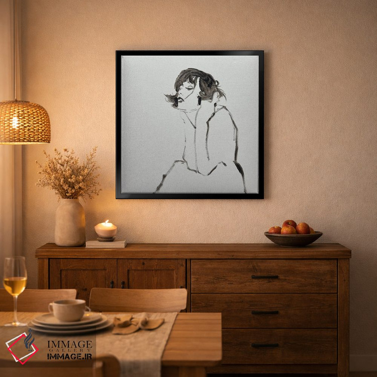 تابلو کلاسیک فیس ۳ اثر لی ژو - D4B