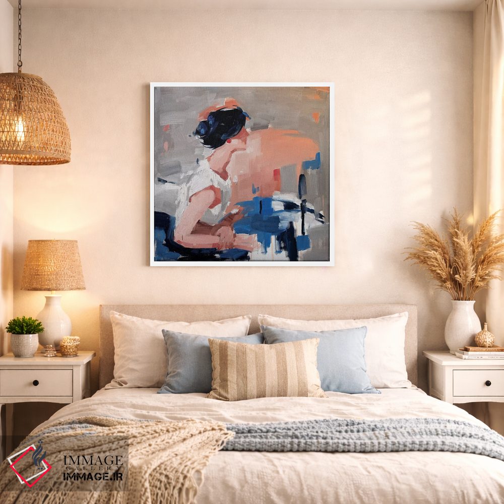 تابلو دکوراتیو زمان من ۲ اثر لی ژو - D1W