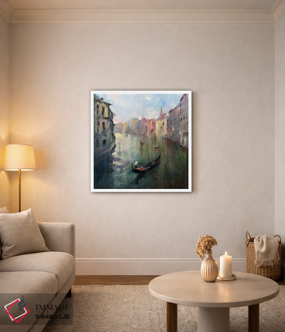 تابلو دکوراتیو کانال ونیز ۲ اثر لی ژو - D3W