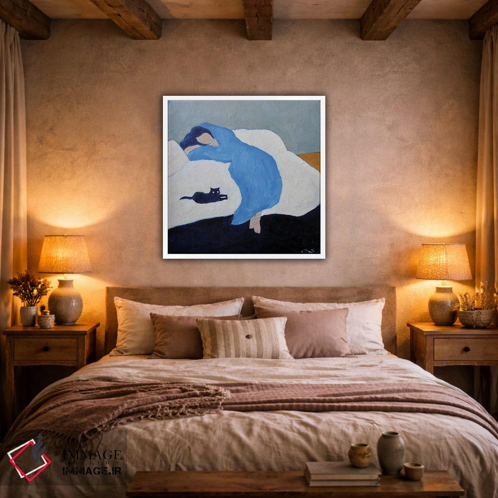 تابلو کلاسیک اضطراب مدرن ۱۴ اثر لی ژو - D2W