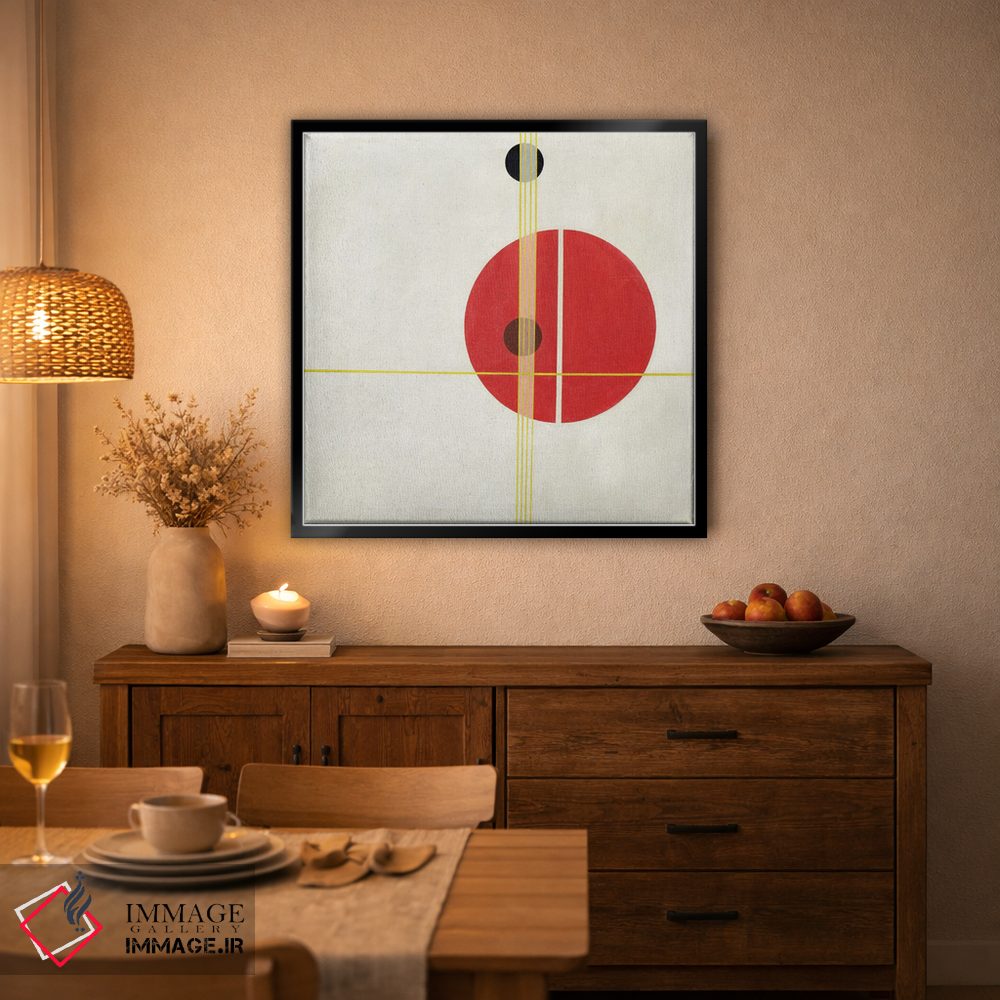 تابلو انتزاعی کیو ۱ سوپرماتیستی، ۱۹۲۳ اثر لازلو موهولی-ناگی - D1B