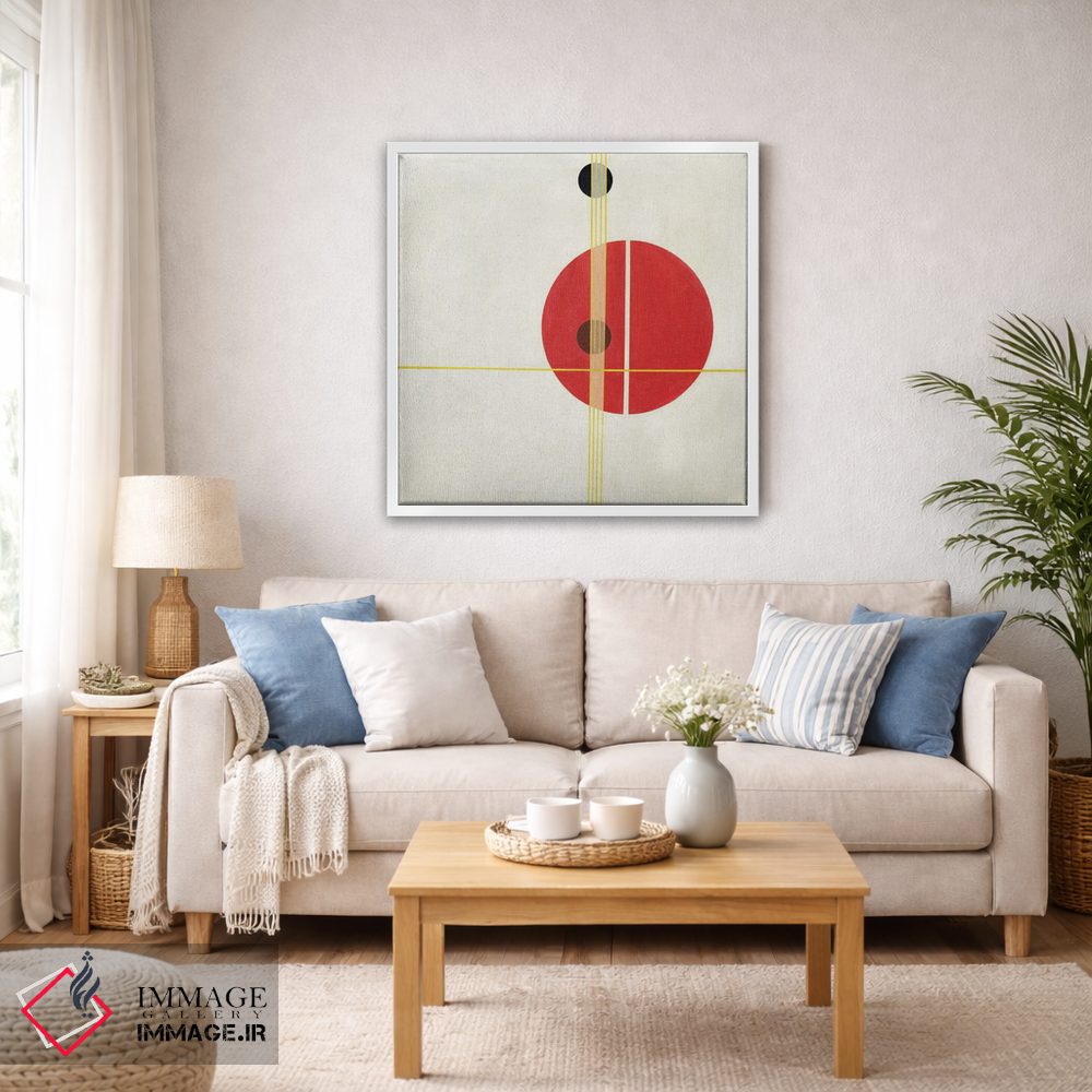 تابلو انتزاعی کیو ۱ سوپرماتیستی، ۱۹۲۳ اثر لازلو موهولی-ناگی - D3W