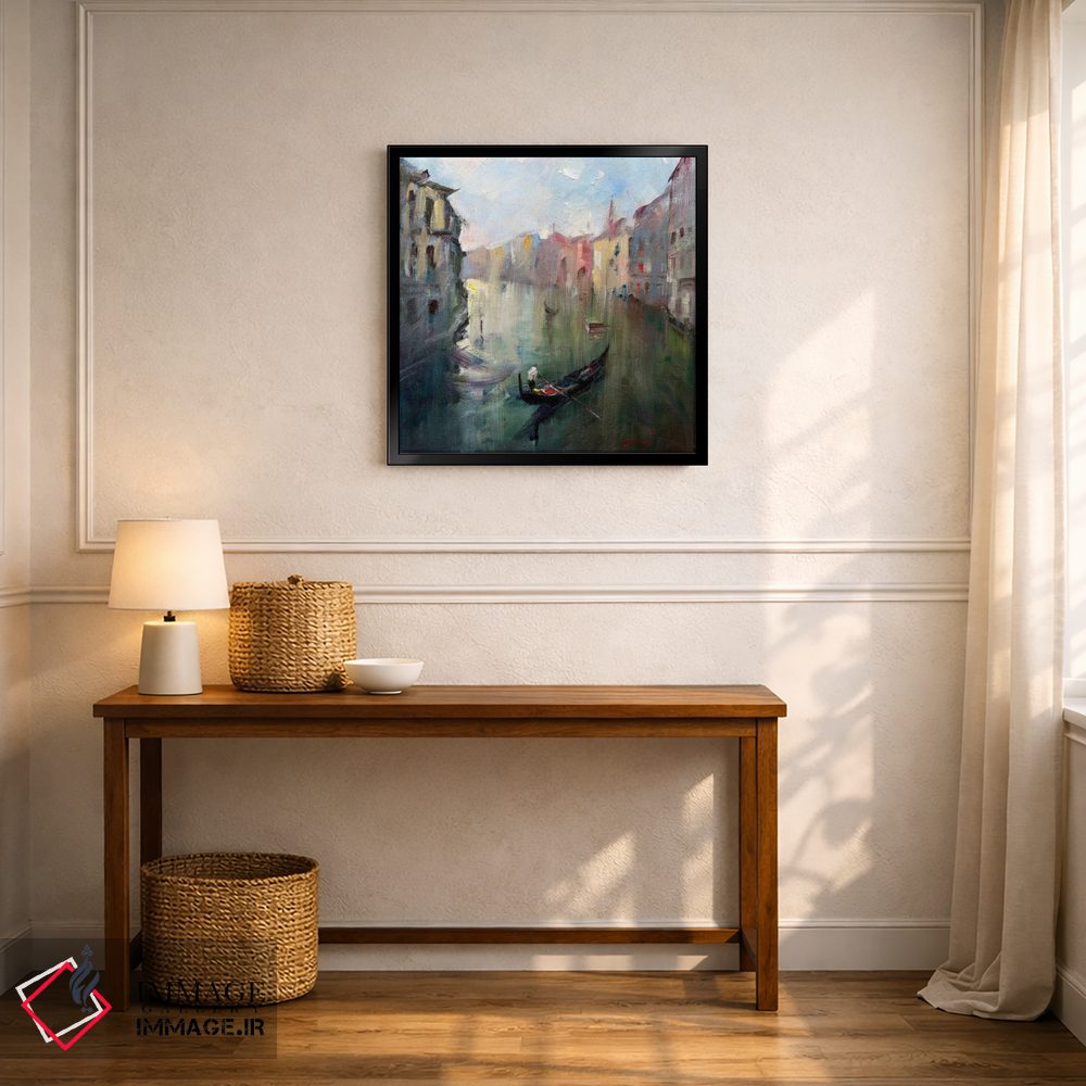 تابلو دکوراتیو کانال ونیز ۲ اثر لی ژو - D6B