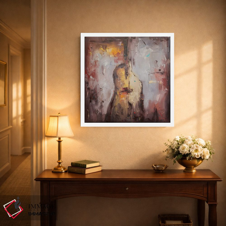 تابلو انتزاعی صداهای شب اثر استانیسلاو لازاروف - D1W