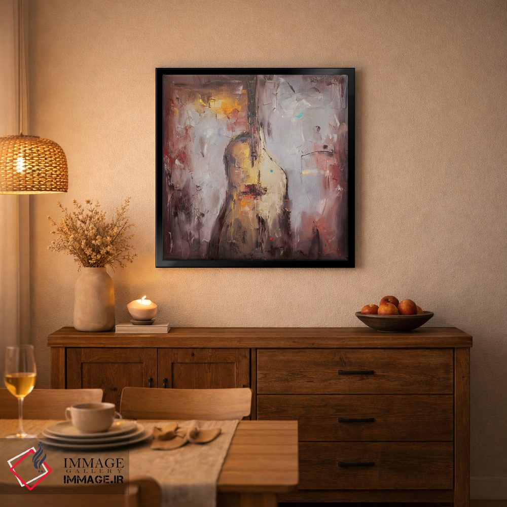 تابلو انتزاعی صداهای شب اثر استانیسلاو لازاروف - D3B