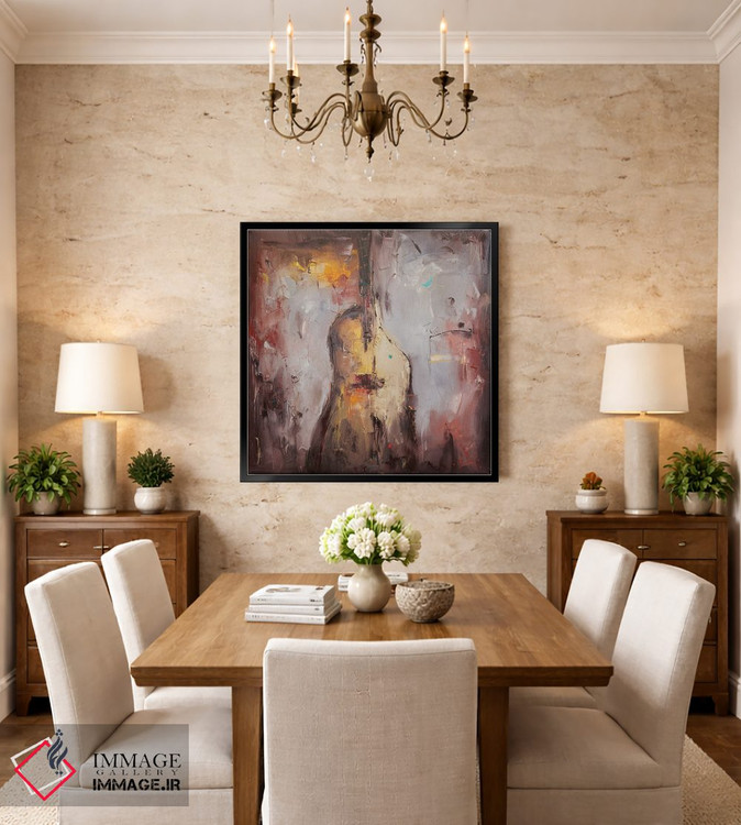 تابلو انتزاعی صداهای شب اثر استانیسلاو لازاروف - D4B