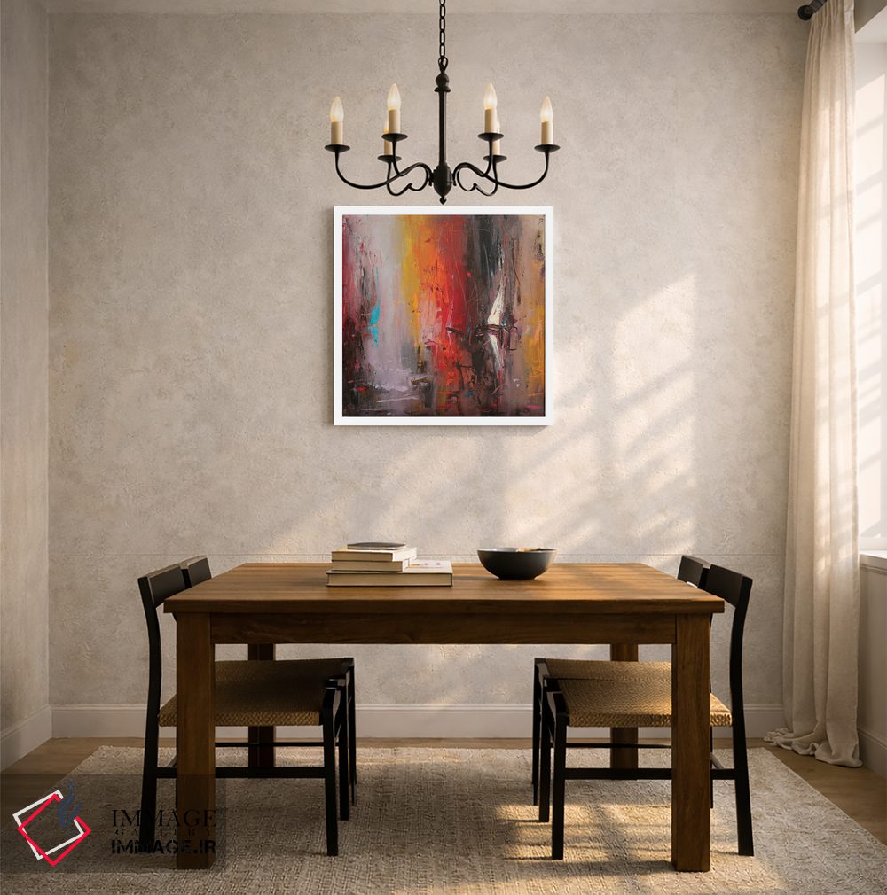 تابلو انتزاعی رنگ های دریا اثر استانیسلاو لازاروف - D5W