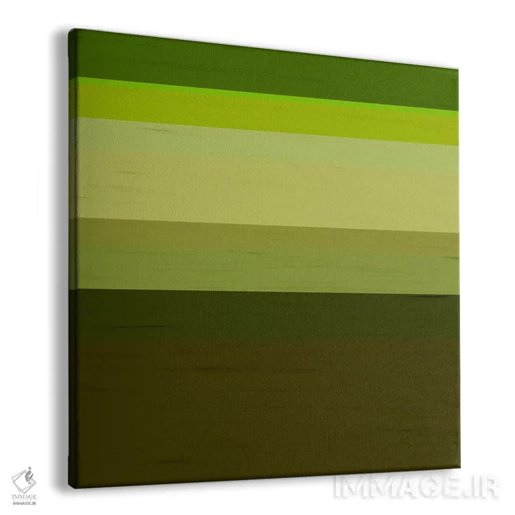 تابلو مینیمال هنر مدرن - درخت زیتون اثر فایو بای فایو کالکتیو - نمای پرسپکتیو محصول