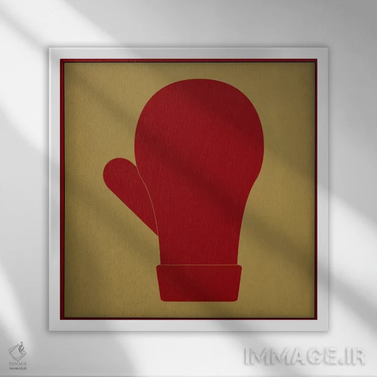 تابلو دکوراتیو هنر مدرن - بیایید مبارزه کنیم اثر فایو بای فایو کالکتیو - نمای قابدار سفید