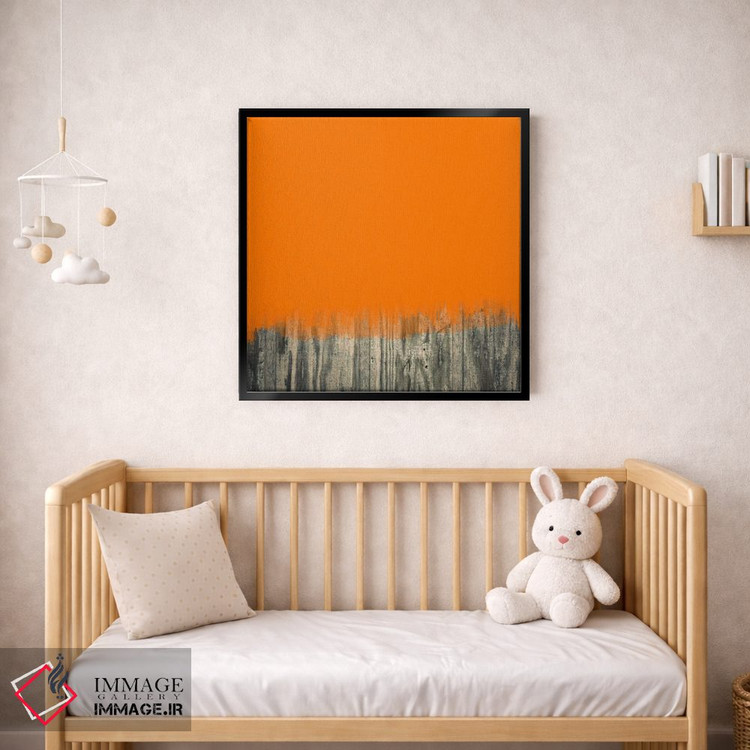 تابلو مینیمال هنر مدرن - آن سوی حصار چوبی اثر فایو بای فایو کالکتیو - D3B