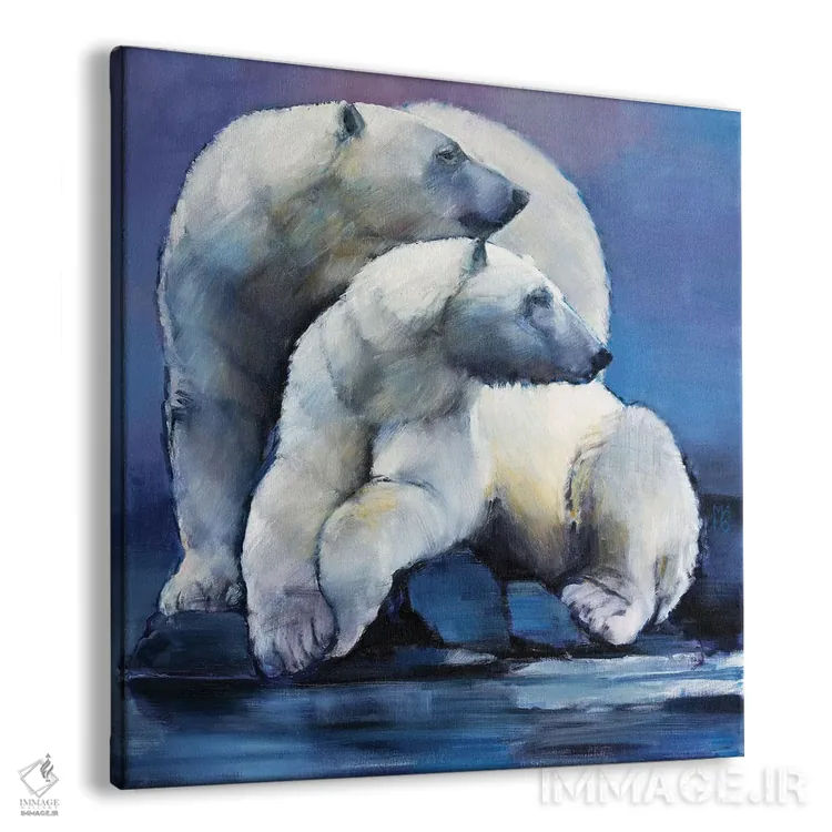 تابلو کلاسیک خرس های ماه، ۲۰۱۶ اثر مارک ادلینگتون - نمای پرسپکتیو محصول