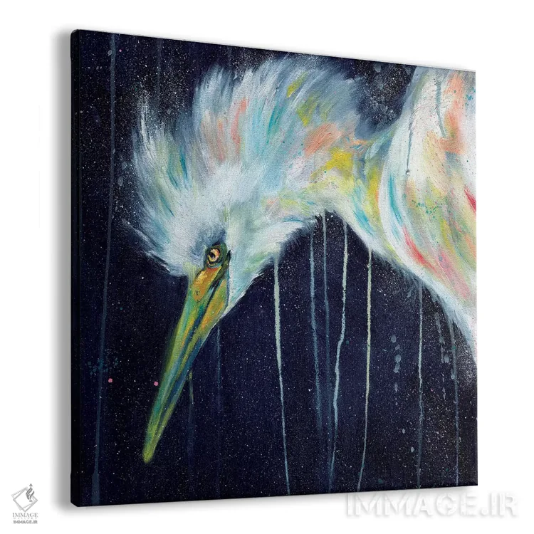 تابلو دکوراتیو سکوت اثر مارک آلانته - نمای پرسپکتیو محصول