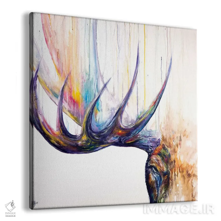 تابلو دکوراتیو ولکان اثر مارک آلانته - نمای پرسپکتیو محصول