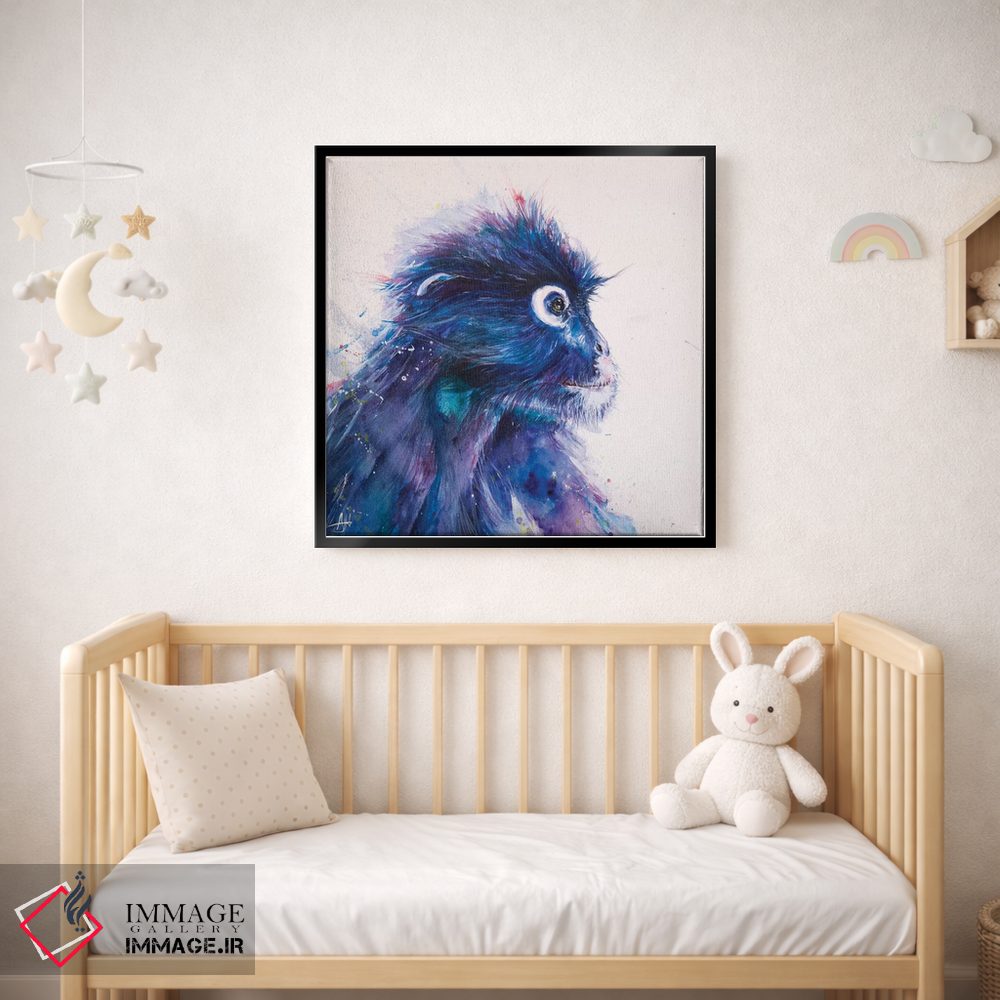 تابلو دکوراتیو شیطنت میمون ها اثر مارک آلانته - D1B